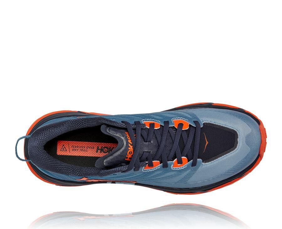 Hoka One One トレイルシューズ メンズ 青 - Mafate Speed 3 - WM3170952